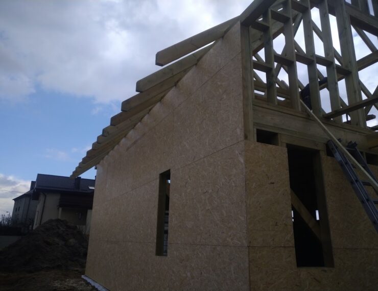 Budowa domu w Chełmie Śląskim