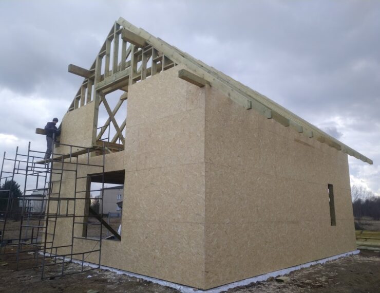 Budowa domu w Chełmie Śląskim