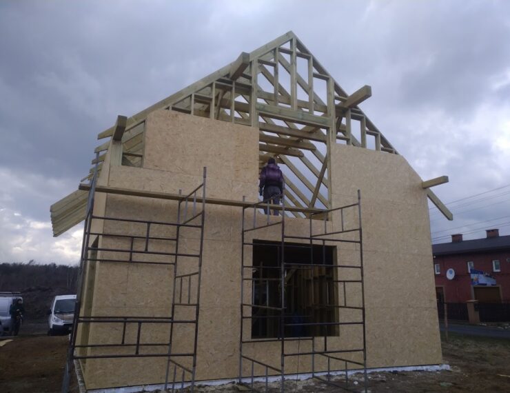 Budowa domu w Chełmie Śląskim