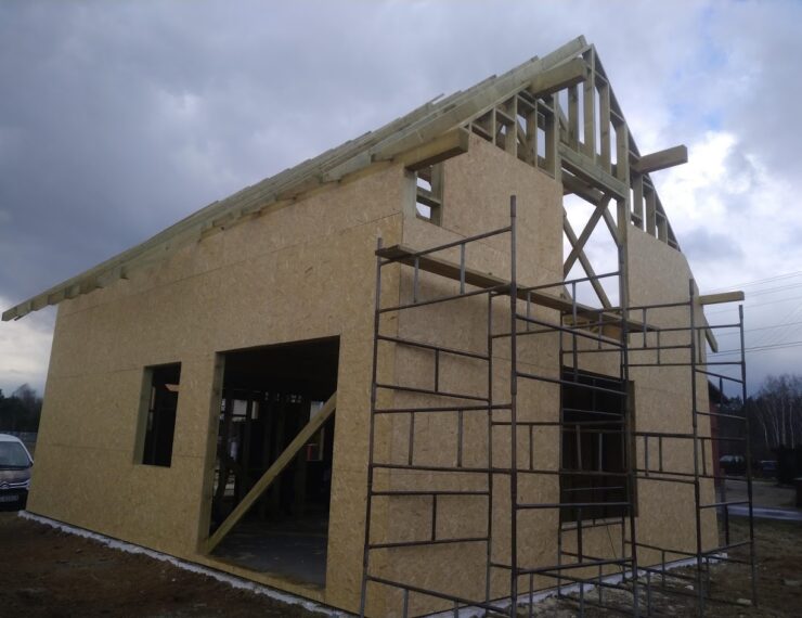 Budowa domu w Chełmie Śląskim