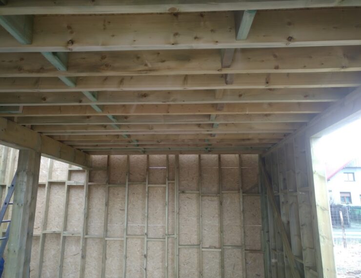 Budowa domu w Chełmie Śląskim