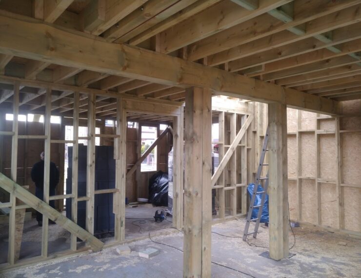 Budowa domu w Chełmie Śląskim