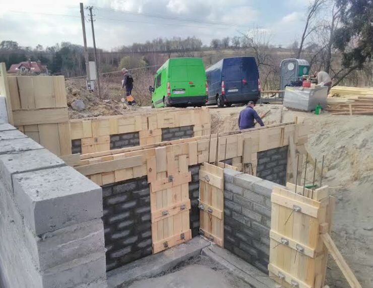 Budowa domu w Burowie gmina Zabierzów