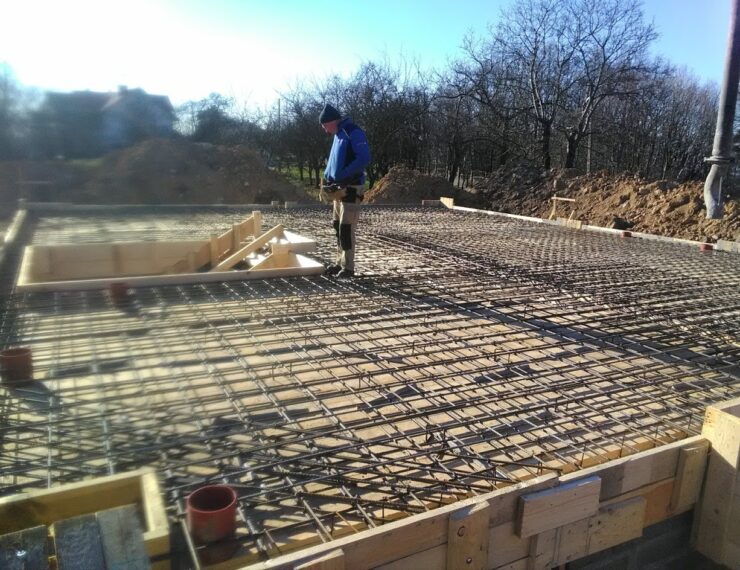 Budowa domu w Burowie gmina Zabierzów