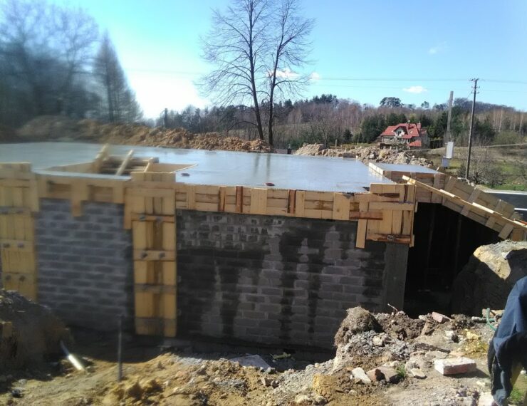 Budowa domu w Burowie gmina Zabierzów