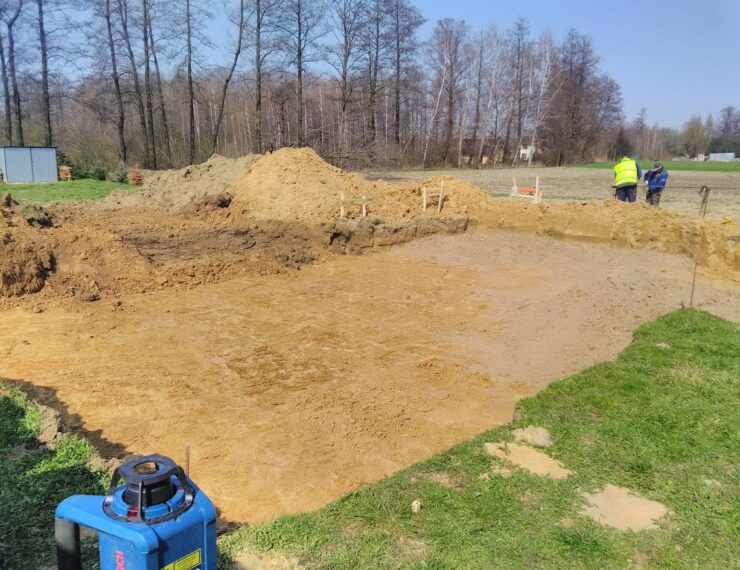 Budowa domu w Grojcu