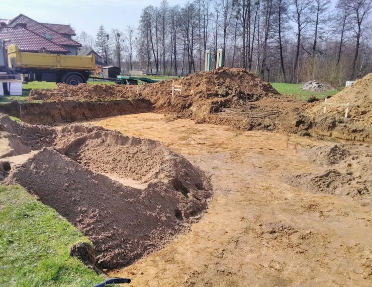 Budowa domu w Grojcu