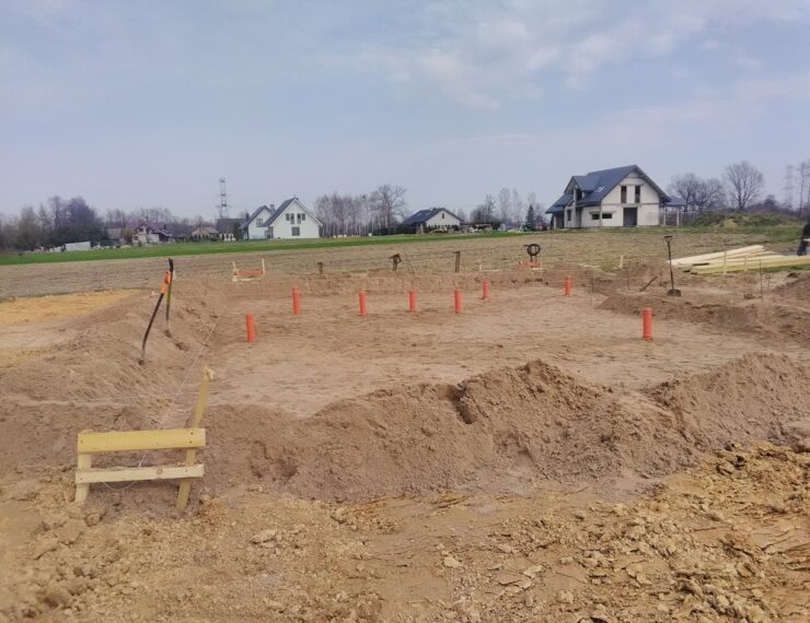 Budowa domu w Grojcu