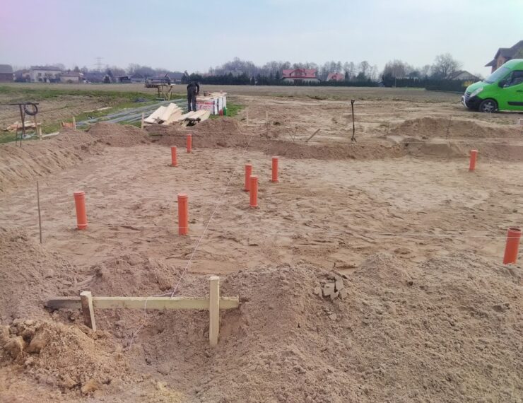 Budowa domu w Grojcu