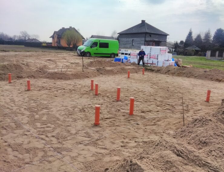 Budowa domu w Grojcu