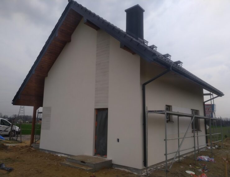 Budowa domu w Chełmie Śląskim