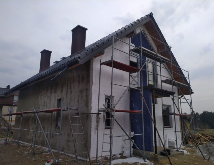Budowa domu w Chełmie Śląskim