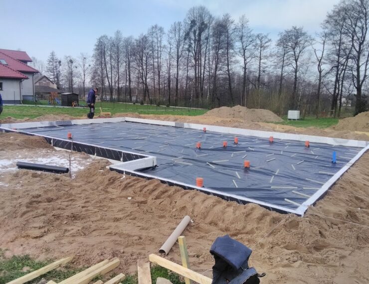 Budowa domu w Grojcu