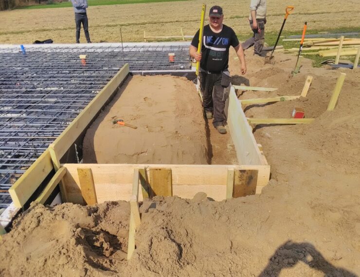 Budowa domu w Grojcu