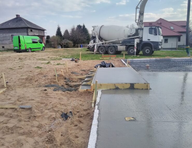 Budowa domu w Grojcu