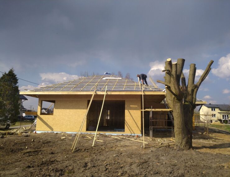 Budowa domu w Imielinie