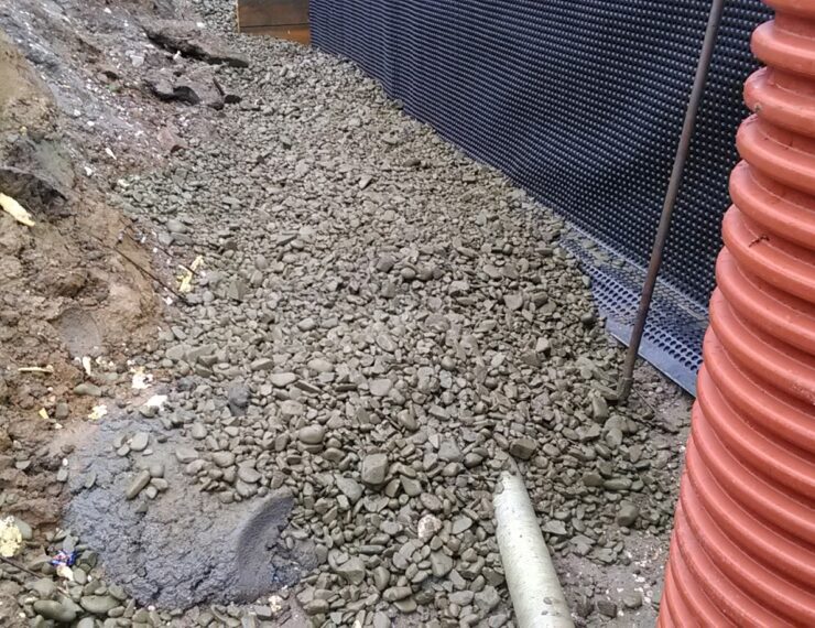 Budowa domu w Burowie gmina Zabierzów