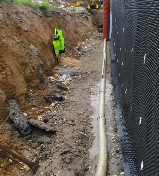 Budowa domu w Burowie gmina Zabierzów