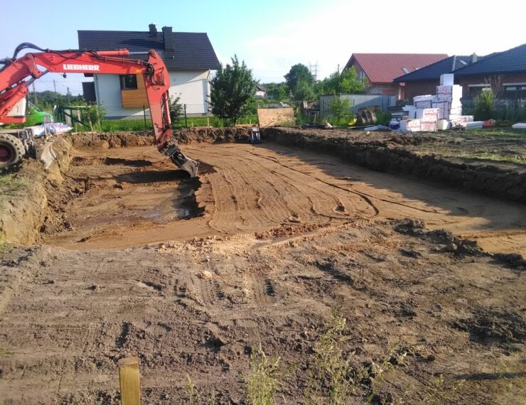 Budowa domu w Sarnowie