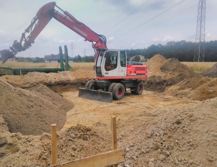 Budowa domu w Imielinie