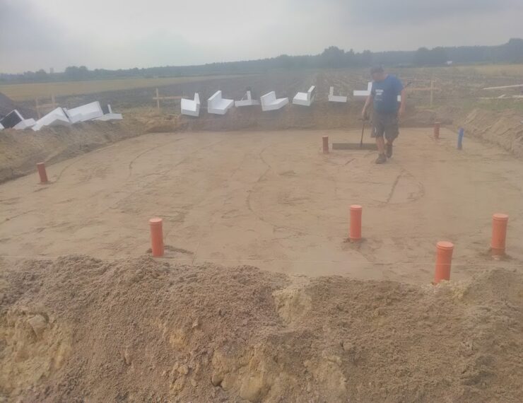 Budowa domu w Bojszowach