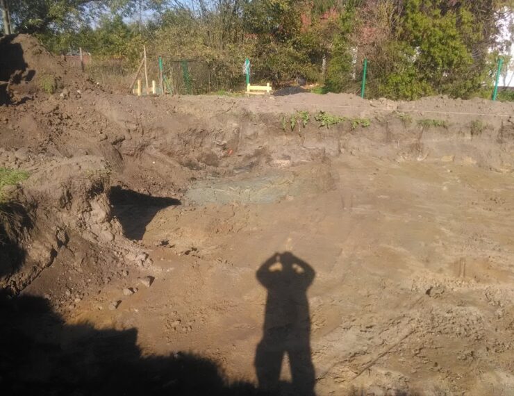 Budowa domu w Nieborowicach