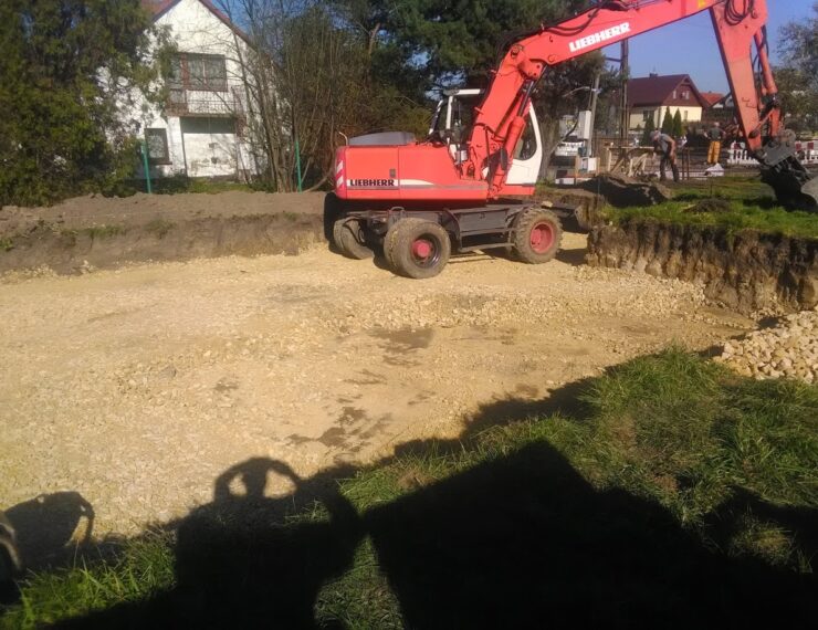 Budowa domu w Nieborowicach