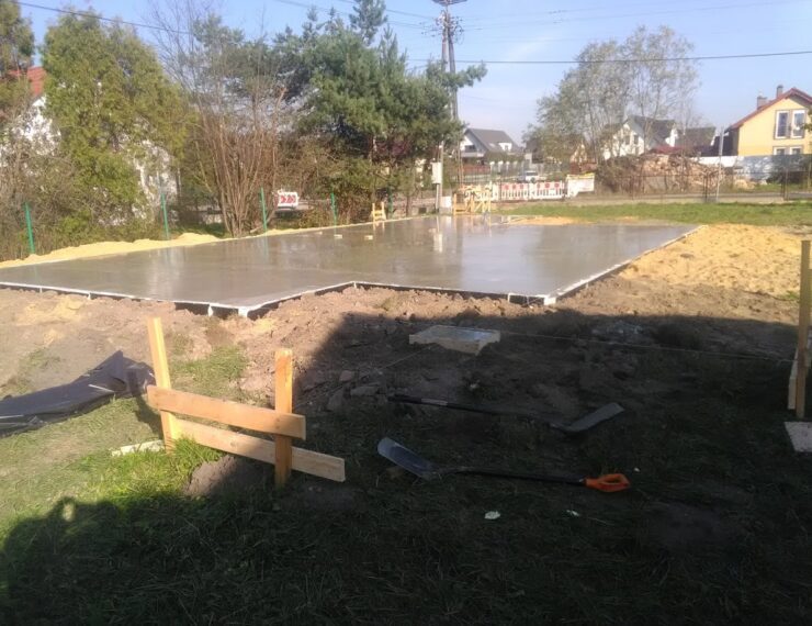 Budowa domu w Nieborowicach