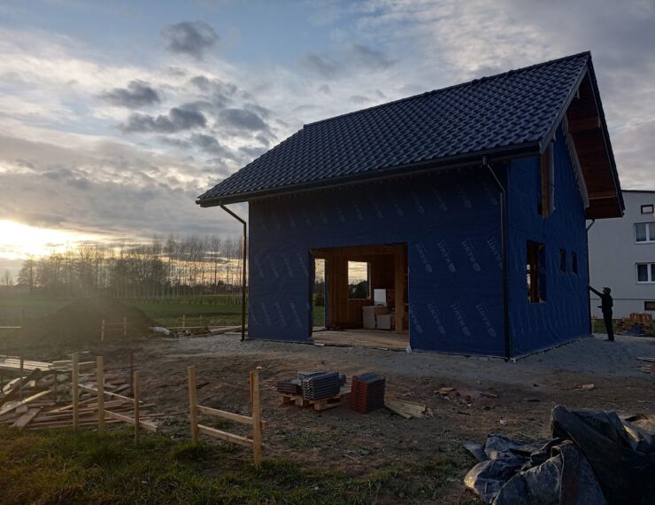 Budowa domu w Bestwińce Kaniowksiej