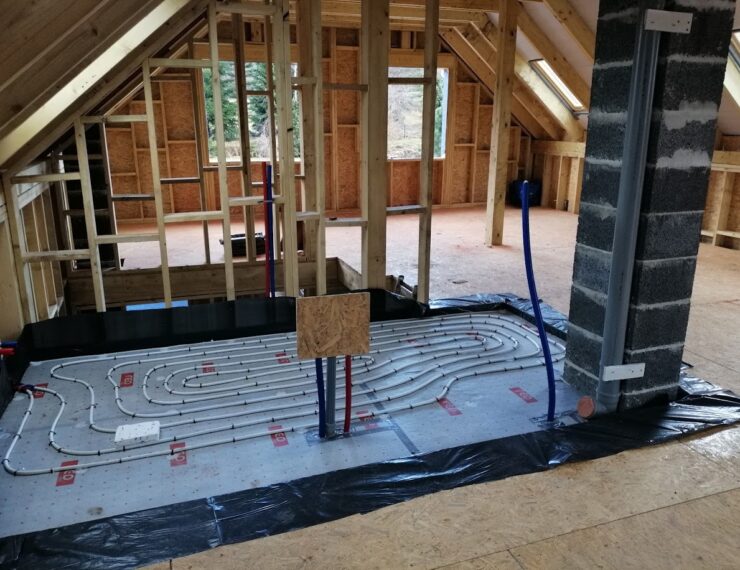 Budowa domu w Rzykach