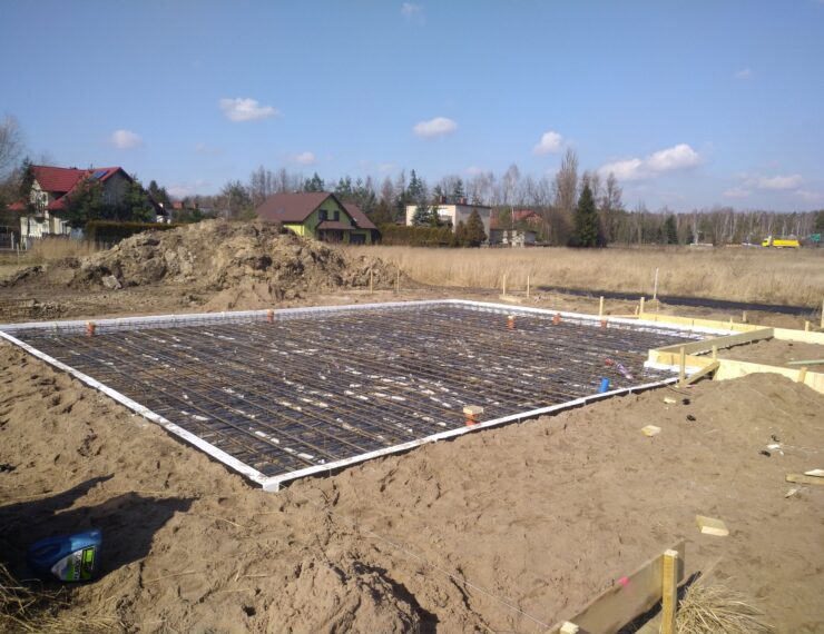 Budowa domu w Lędzianch