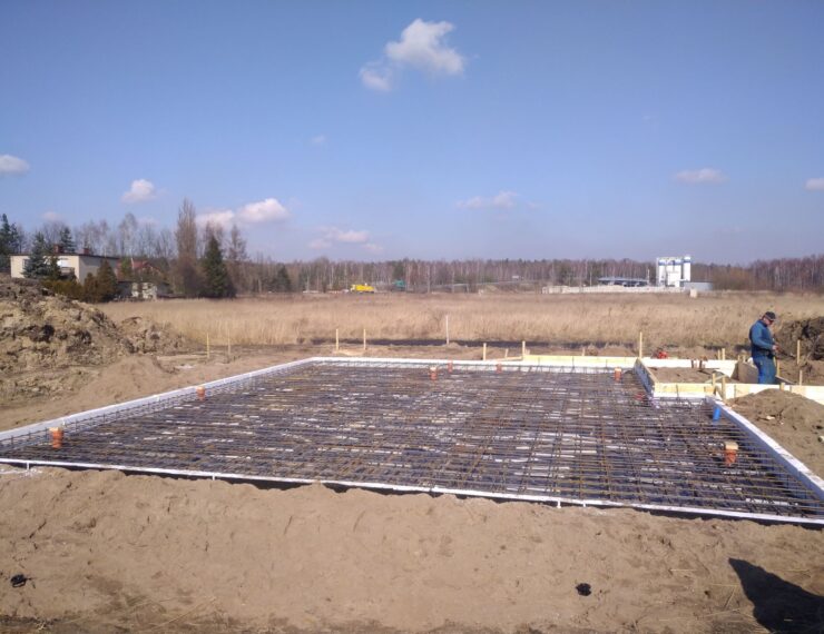 Budowa domu w Lędzianch