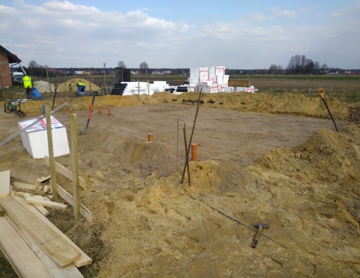 Budowa domu w Bojszowach
