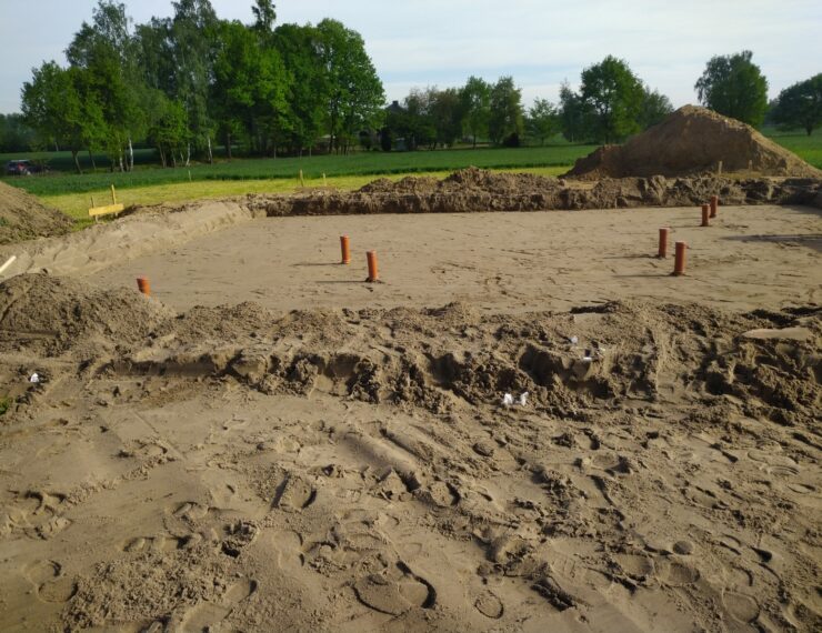 Budowa domu w Zasolu Bielańskim