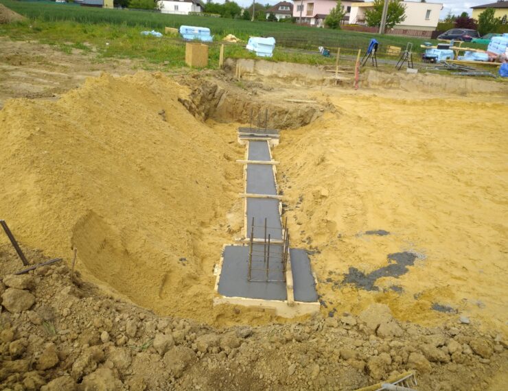Budowa domu w Bromovicach