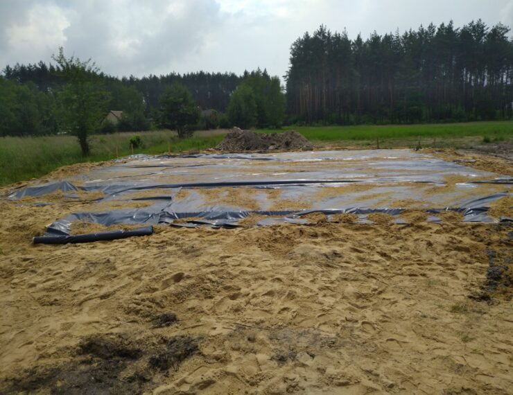Budowa domu w Bruśku