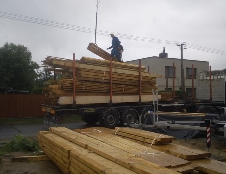 Budowa domu w Bromovicach