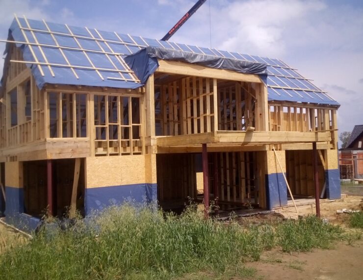 Budowa domu w Bromovicach