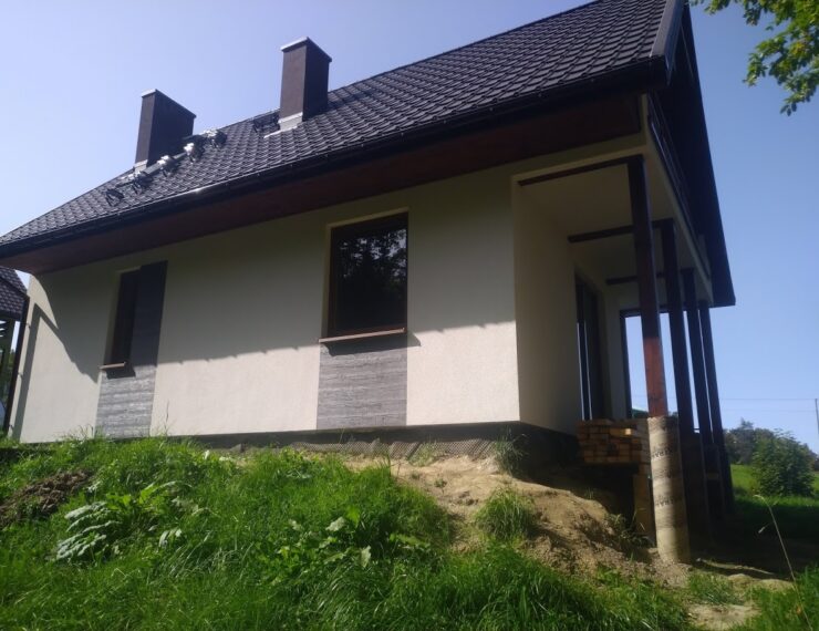 Budowa domu w Rychwałdzie