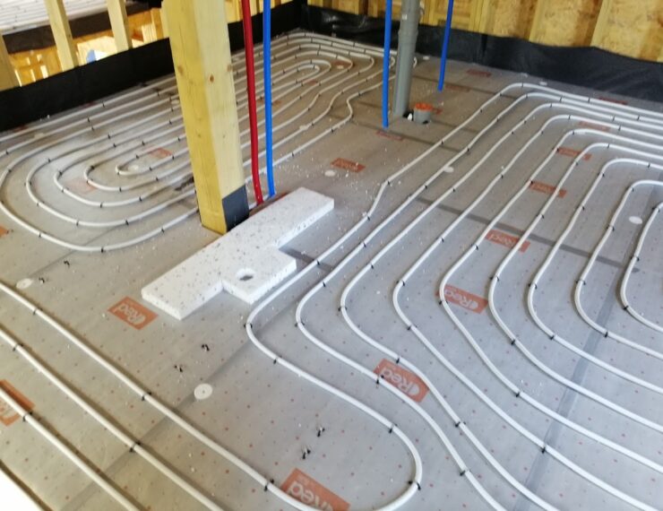 Budowa domu w Trzebini obręb Bolęcin