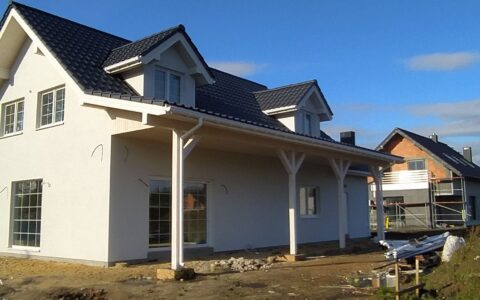 Budowa domu w Bobrownikach
