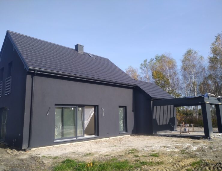 Budowa domu w Chełmie Śląskim