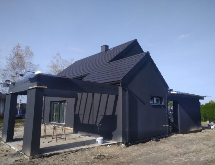 Budowa domu w Chełmie Śląskim