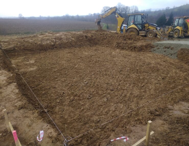 Budowa domu w Wojciechowicach