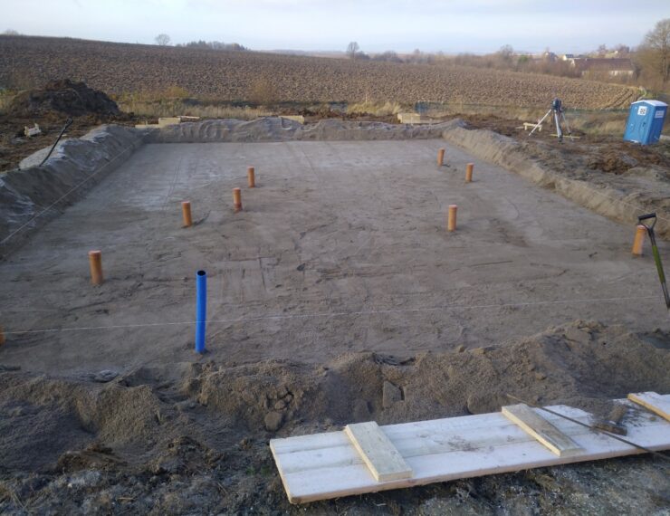 Budowa domu w Wojciechowicach