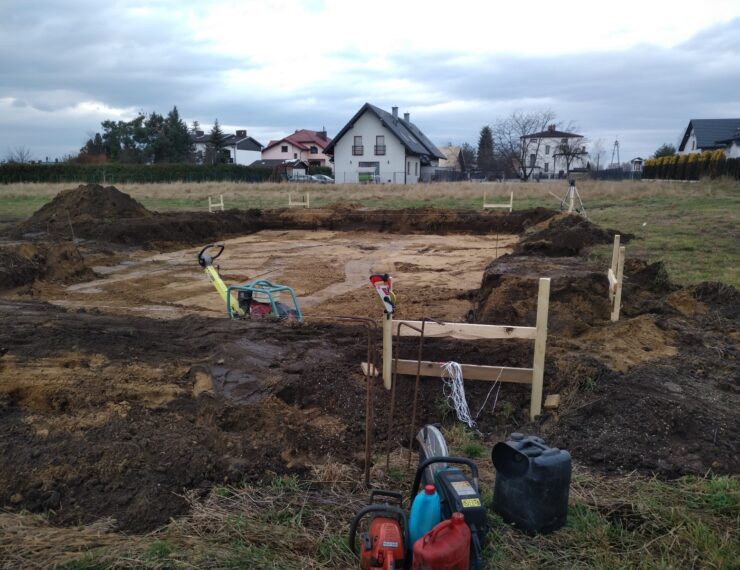 Budowa domu w Imielinie