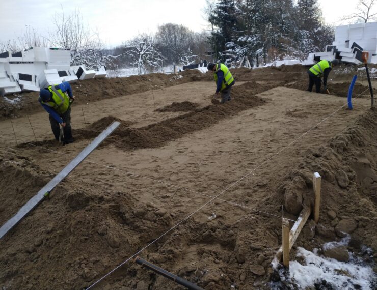 Budowa domu w Strzyżowicach