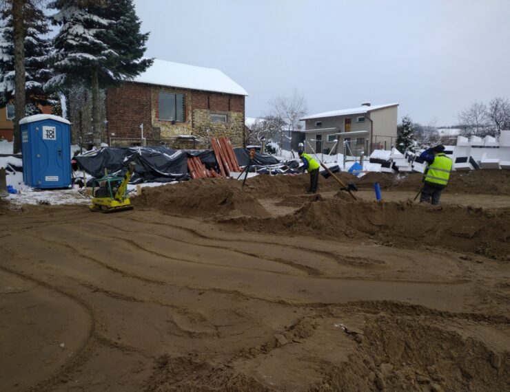 Budowa domu w Strzyżowicach