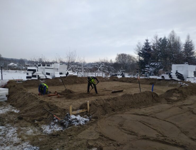 Budowa domu w Strzyżowicach