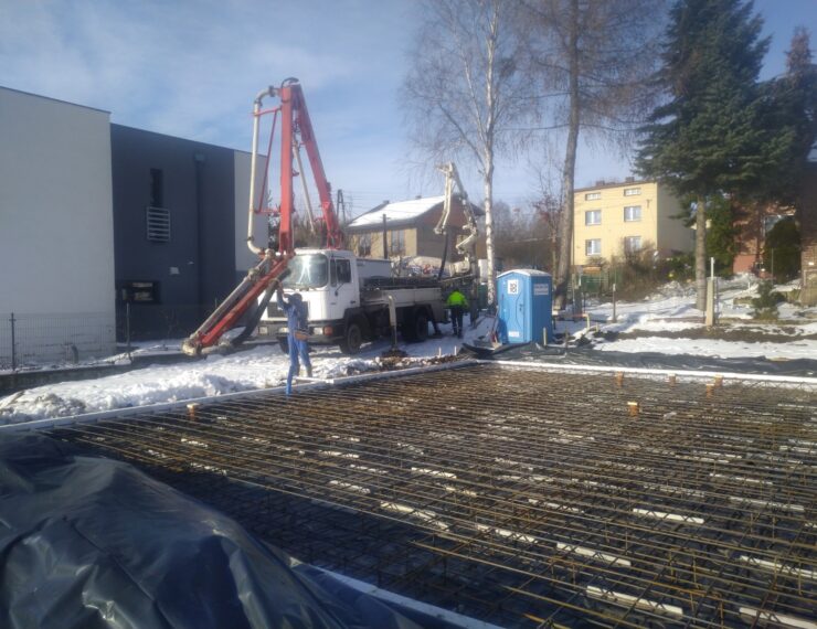 Budowa domu w Strzyżowicach